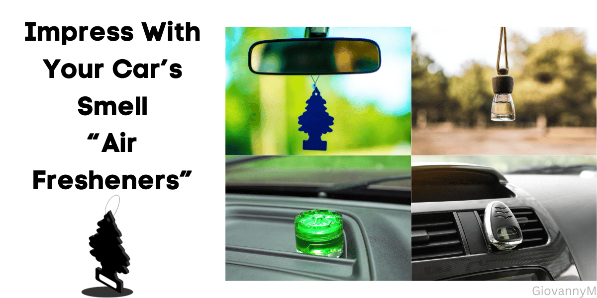 With so many different types of Air fresheners, theres no excuse. newer or older car it can always smell great.