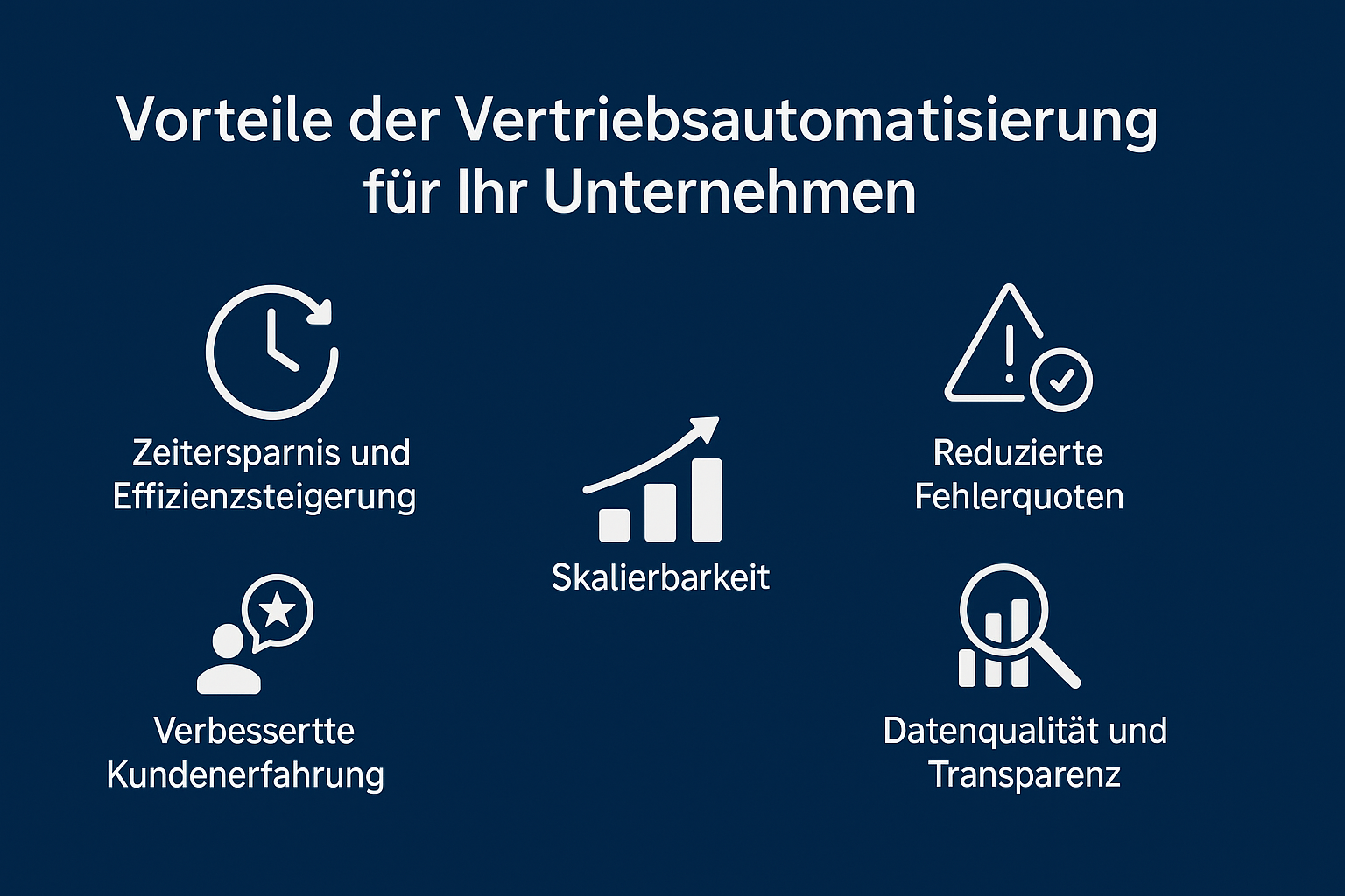 Vorteile der Vertriebsautomatisierung für Ihr Unternehmen