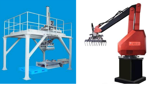 The palletizing machine