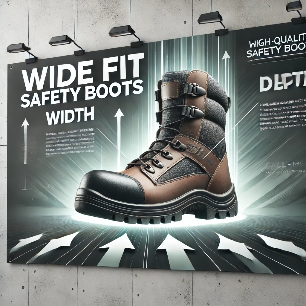 wide fit safety boots banner