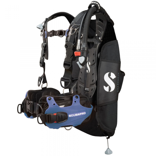 The Scubapro Hydros Pro has a removable integrated weight system