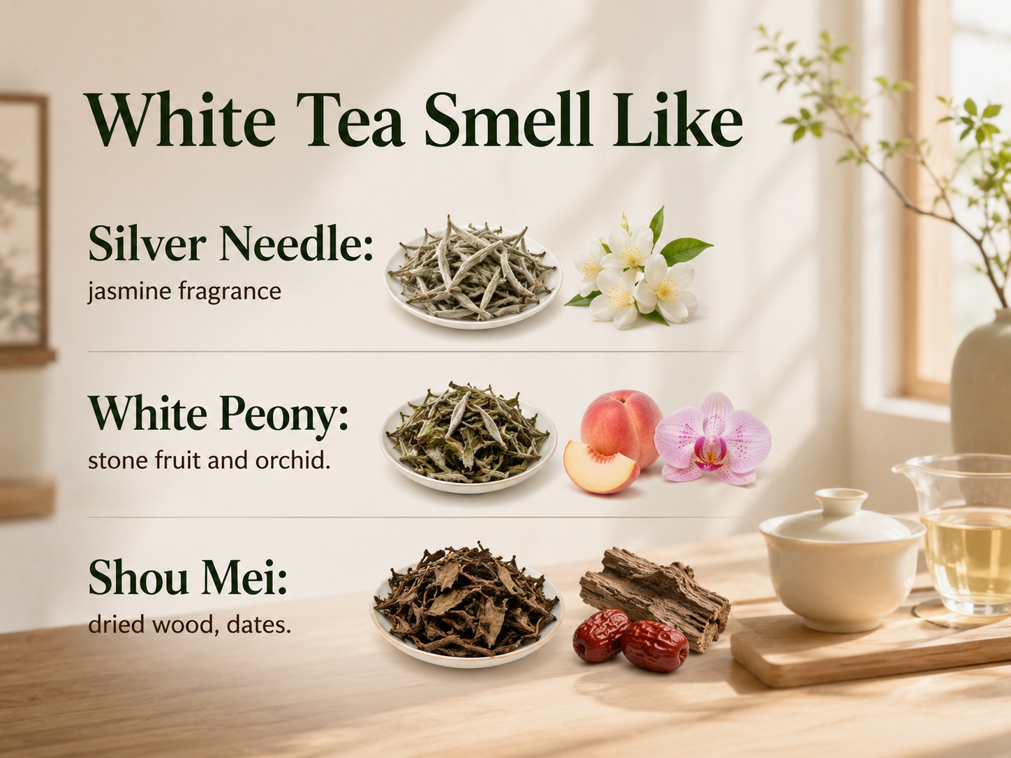 What Does White Tea Smell Like