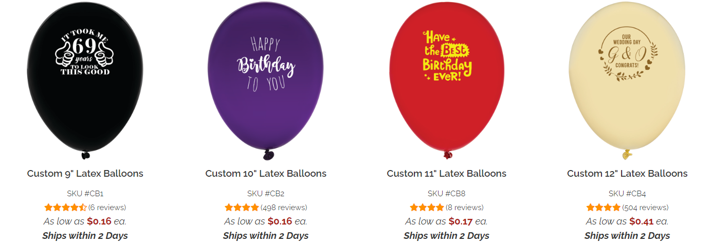 ballons for bachelorette party