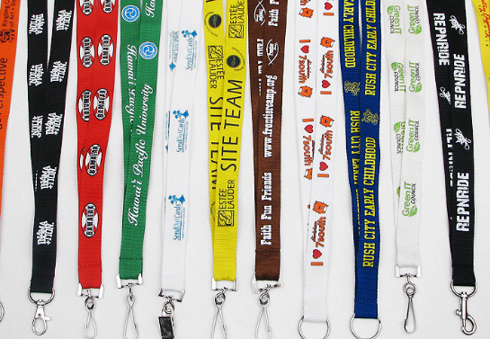 lanyards used in marketing and promotions
