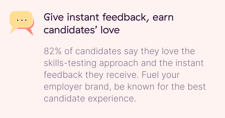 Candidate experience