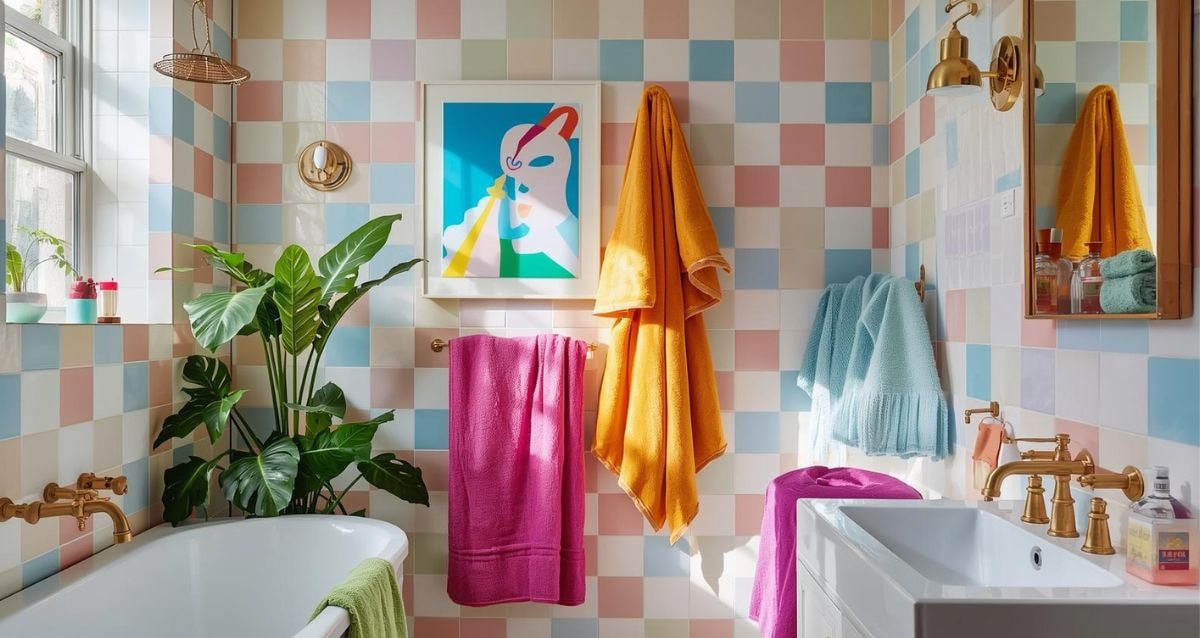 Bathroom tile material types