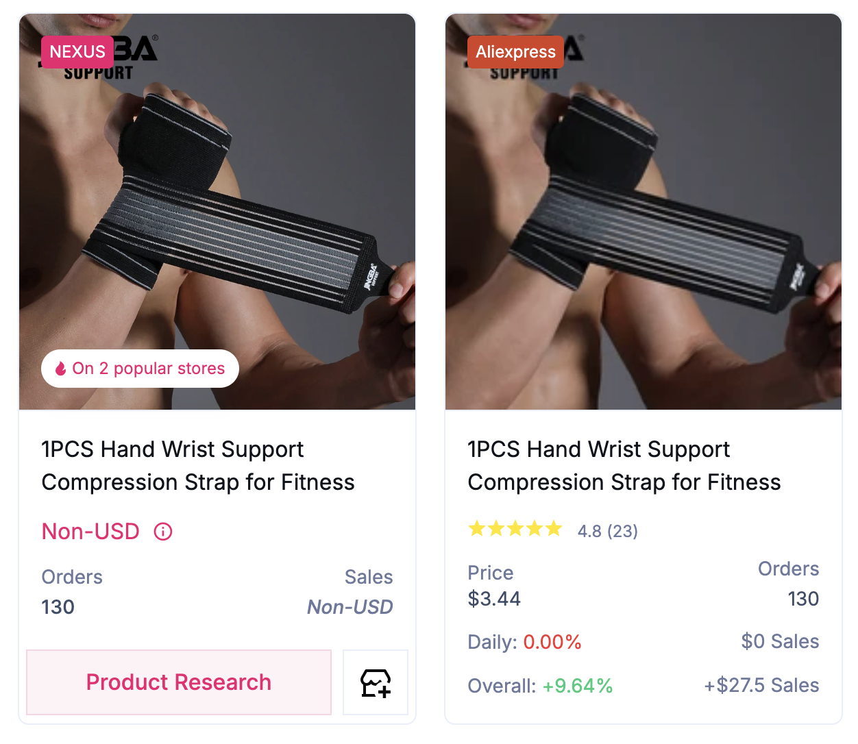 dropship fitness products - boxing gloves