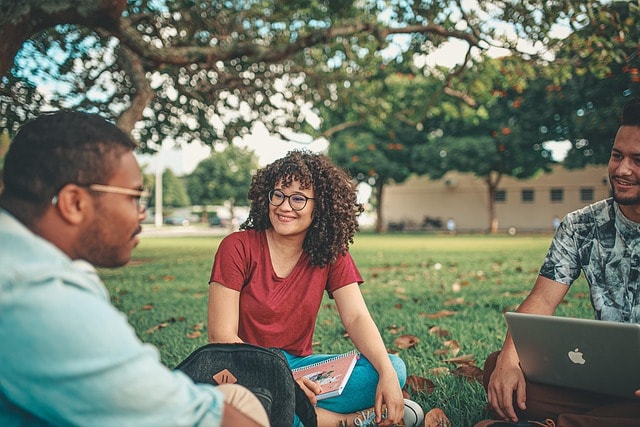 people, students, university, campus