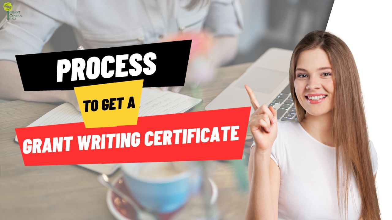 Grant Writer shares the process to get a Grant Writing Certificate 