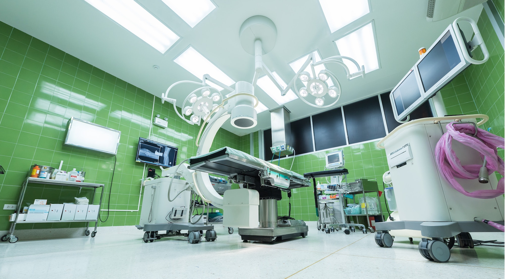 Maintenance of surgical lights in the operating room