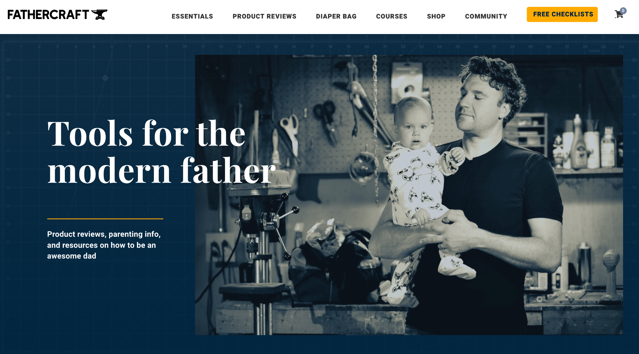 Fathercraft is one of the best dad bloggers for practical guidance. 