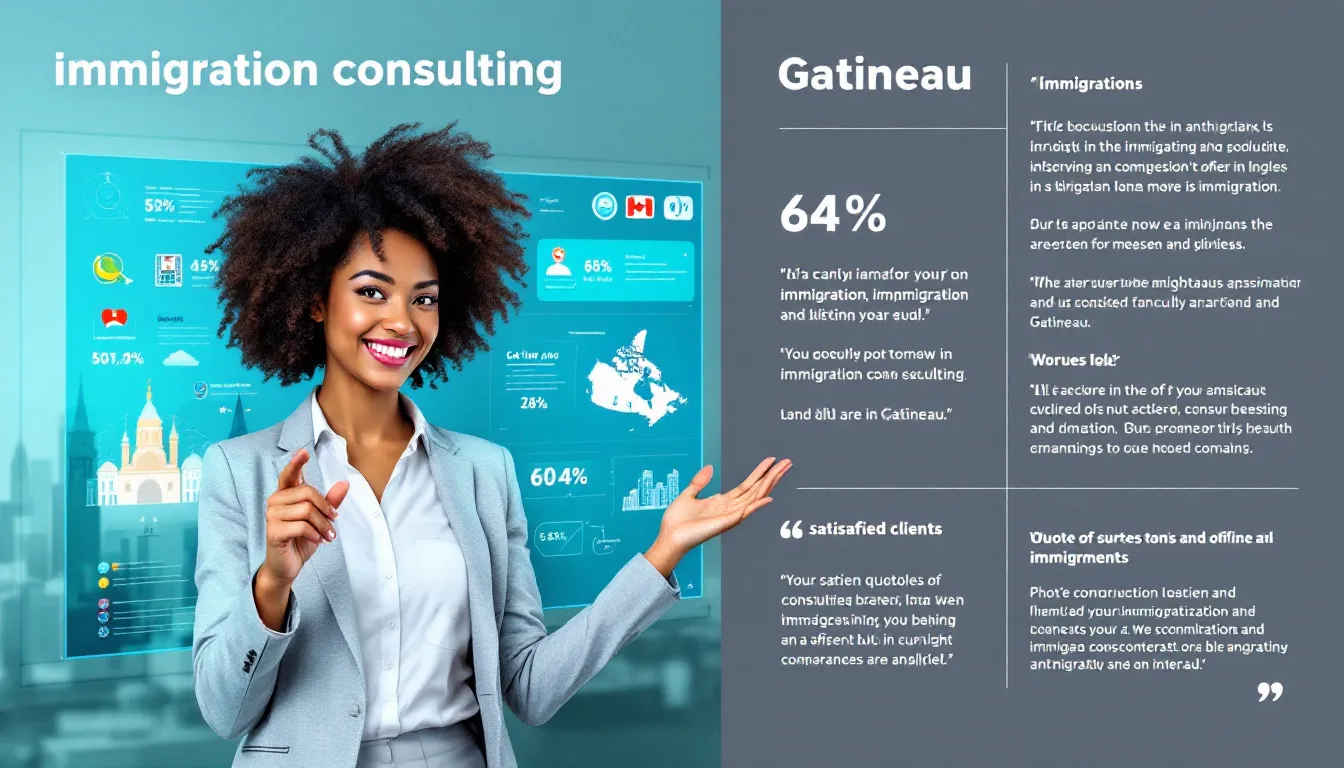 Un consultant en immigration à Gatineau offrant des conseils à un client.