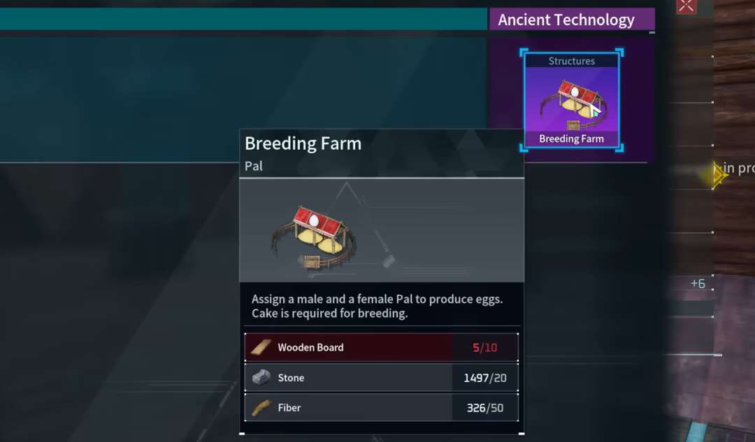 Breeding farm in palworld 1.0