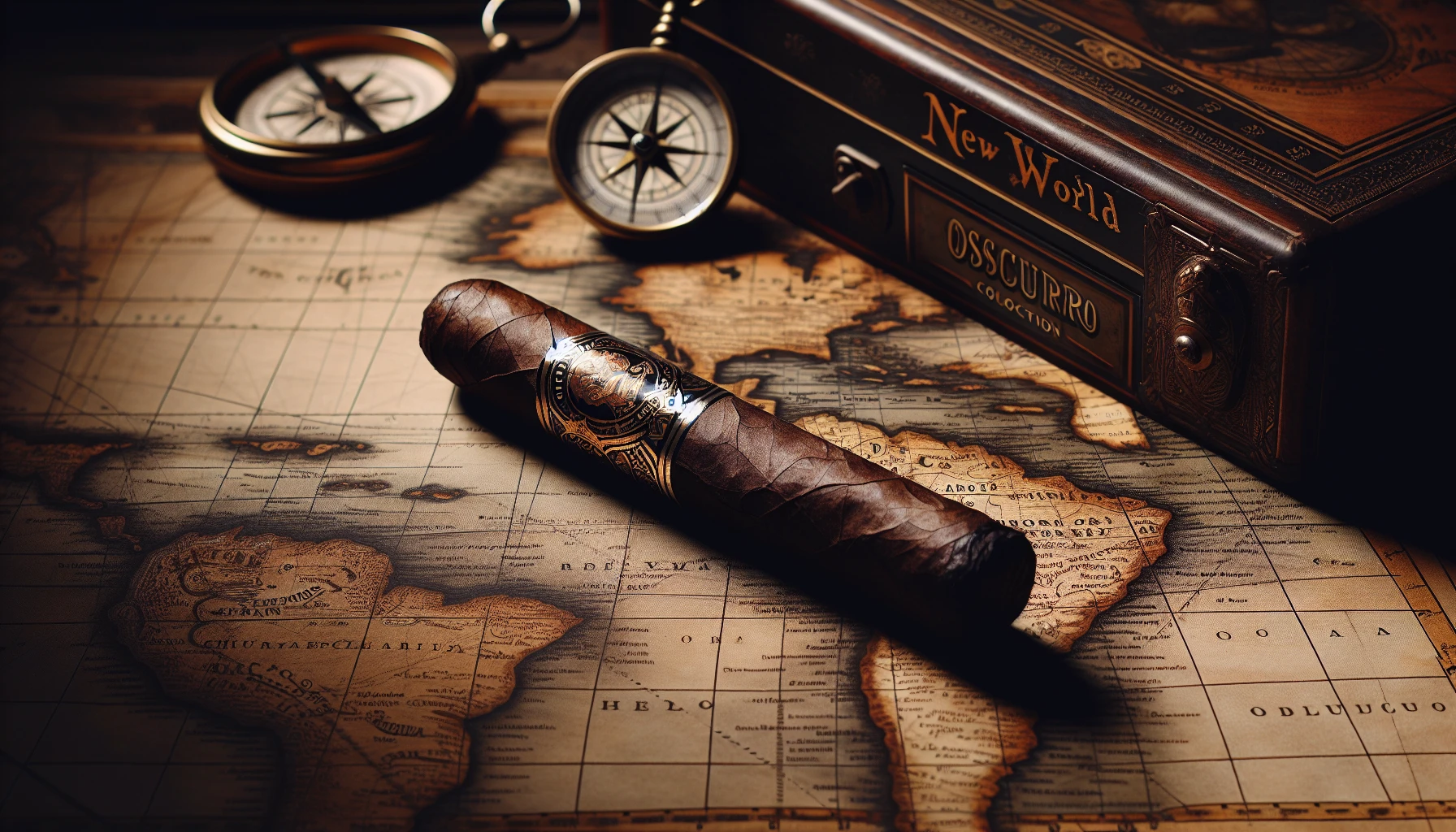A dark, rich cigar with complex flavors, inspired by the New World discovery