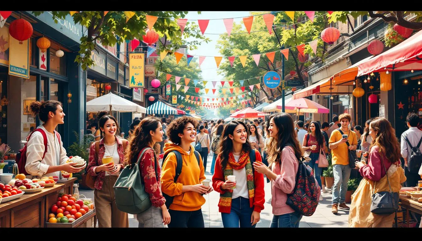 Un étudiant international remplissant une demande de permis d'études.