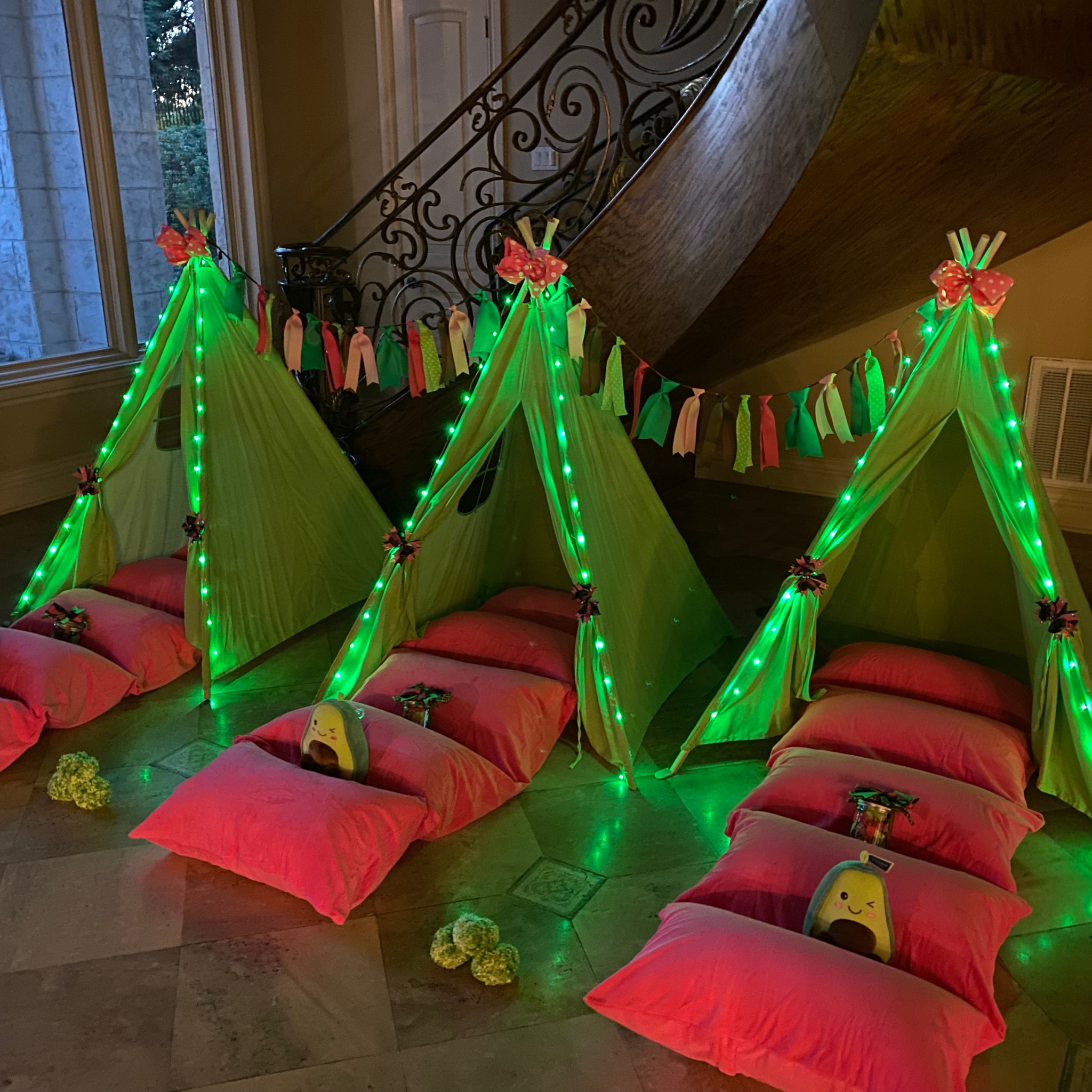 Avocado Sleepover Party Tent Bundle