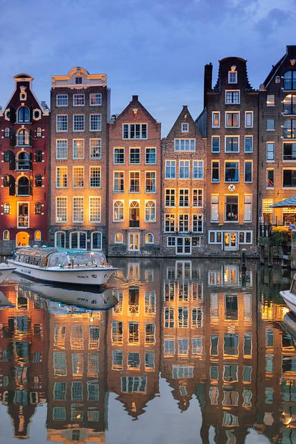 psychedelic retreat Amsterdam phone wallpaper, buildings, architecture