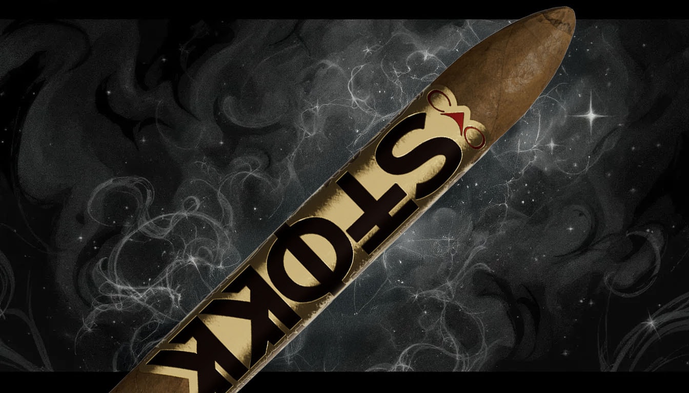 A premium cigar showcasing the unique blend of CAO Arcana Stokk.