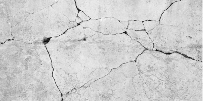 concrete drying shrinkage crack