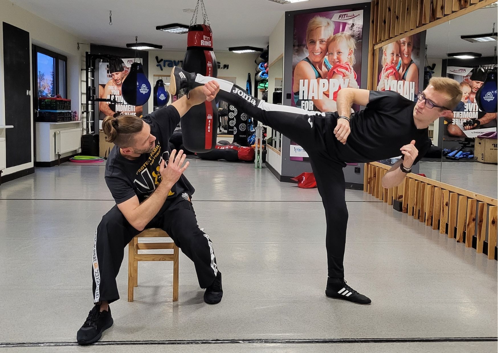 Trening indywidualny samoobrony w systemie Krav Maga