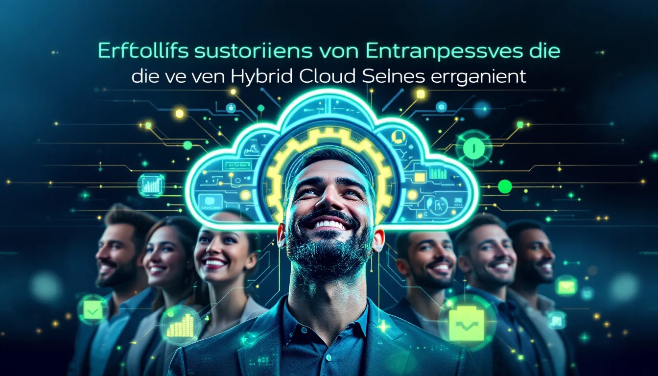 Erfolgsgeschichten von Unternehmen, die von Hybrid Cloud Lösungen profitieren.