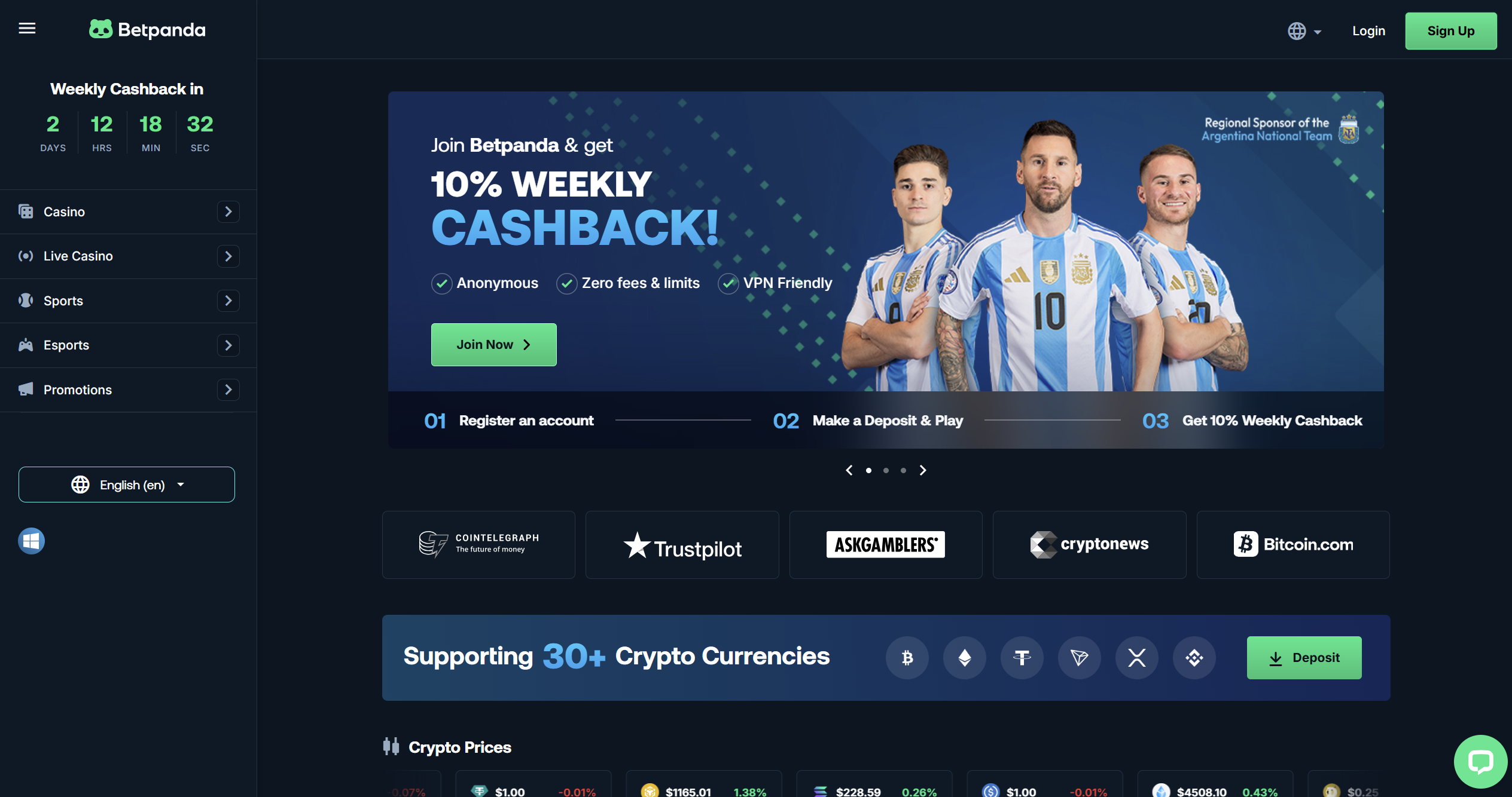 Bitcoin esports betting