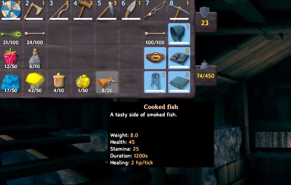 Cooked Fish Valheim
