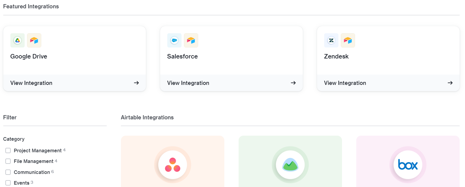 airtable integration