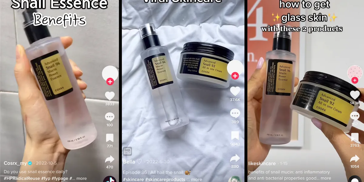 viral tikTok products - snail mucin 