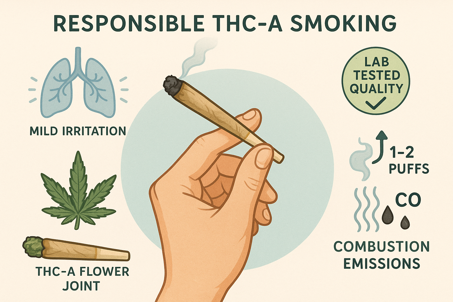 Safety of Smoking THCa