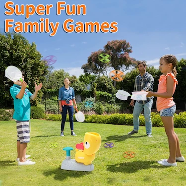 KUTHSIC Indoor Outdoor Launch Flying Saucer