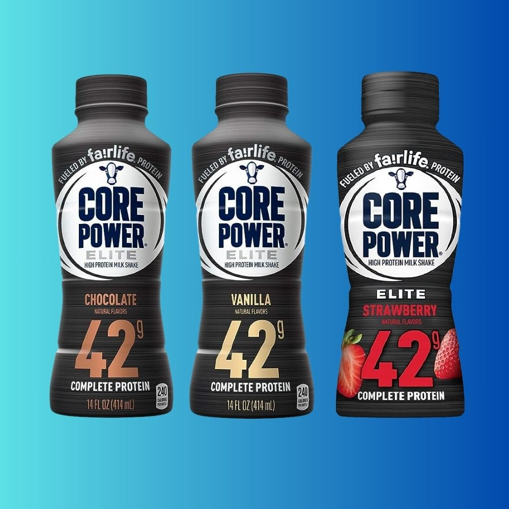 A picture of Core Power Elite 42g, the protein shake that answers the question why are fairlife shakes so popular