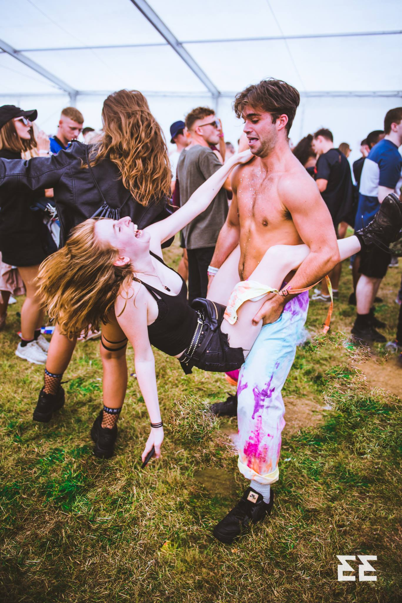 eastern electrics festival outfit jeans