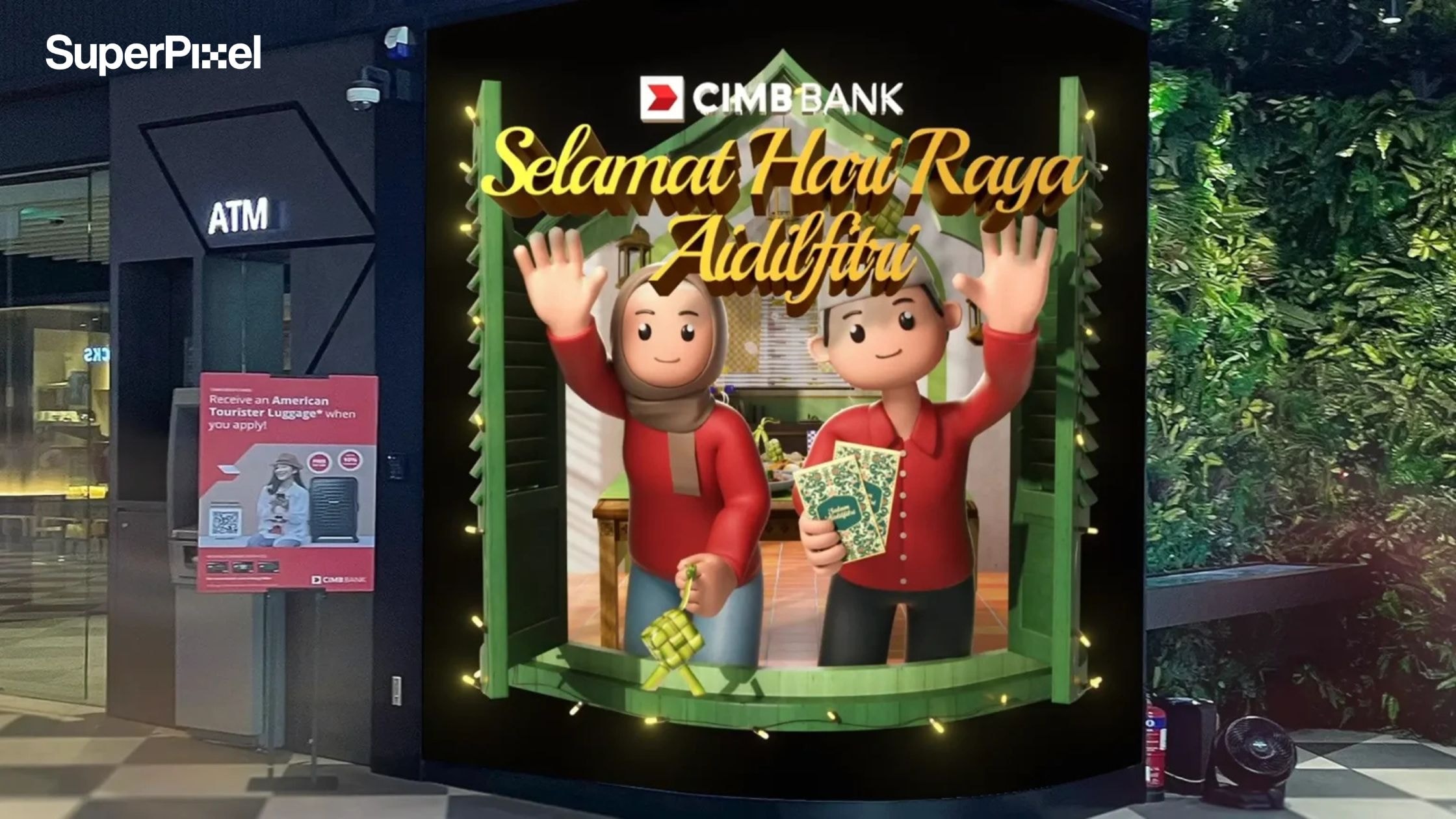 Festive 3D character animation for CIMB’s Hari Raya campaign by SuperPixel. 
