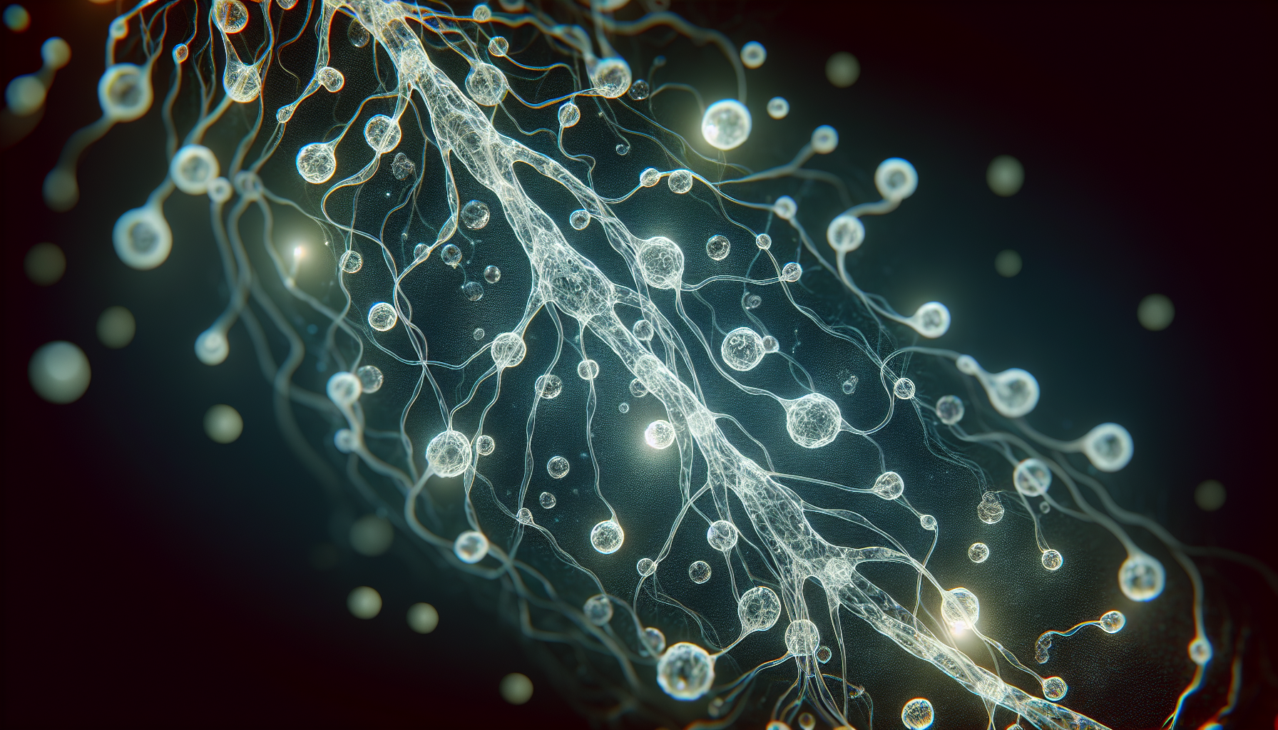 Illustration of lymphatic system