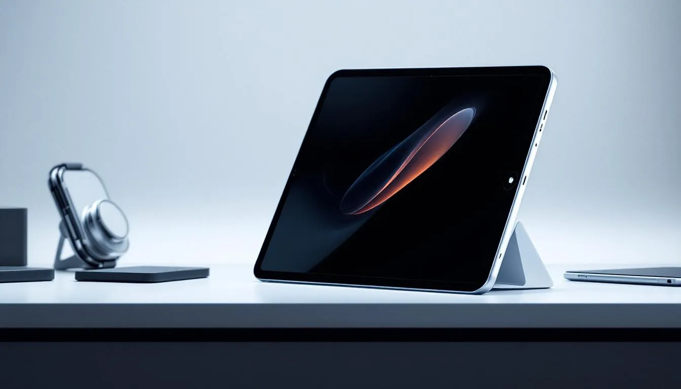 Un iPad Mini illustrant sa portabilité et son design compact.