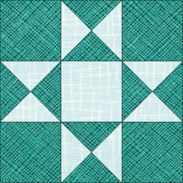 Free Quilt Patterns - Scrappy Whirligig Quilt - Bryan House Quilts