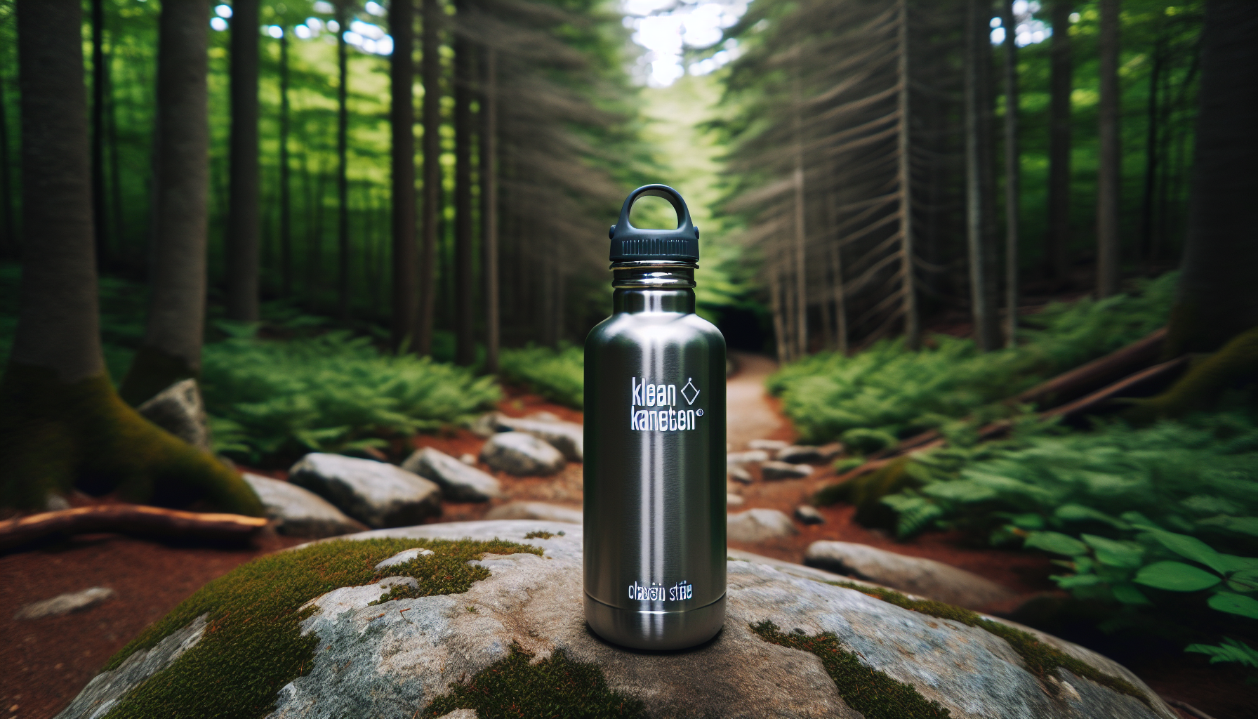 Klean Kanteen Classic stainless steel bottle