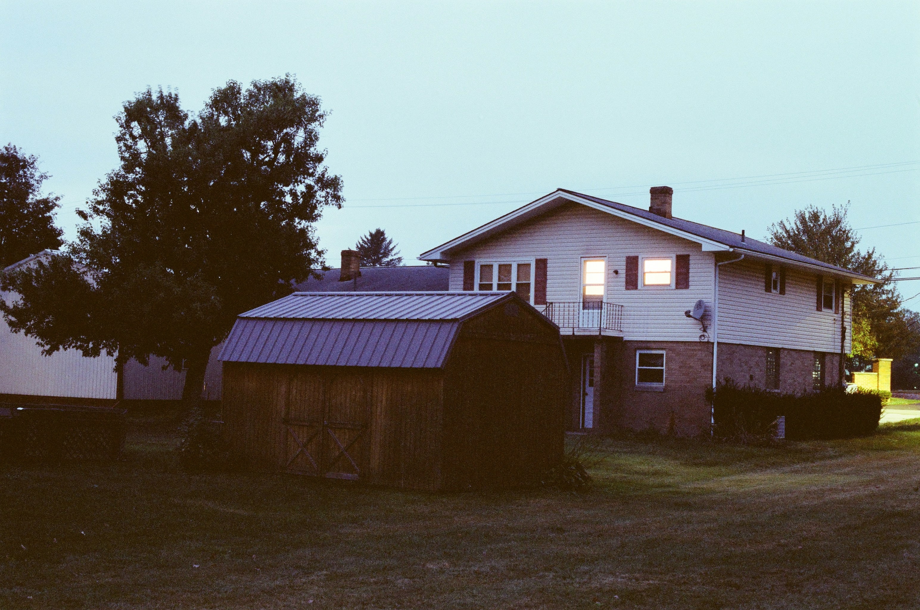 Rural house sold to end buyer after a fix-and-flip by real estate investors. 