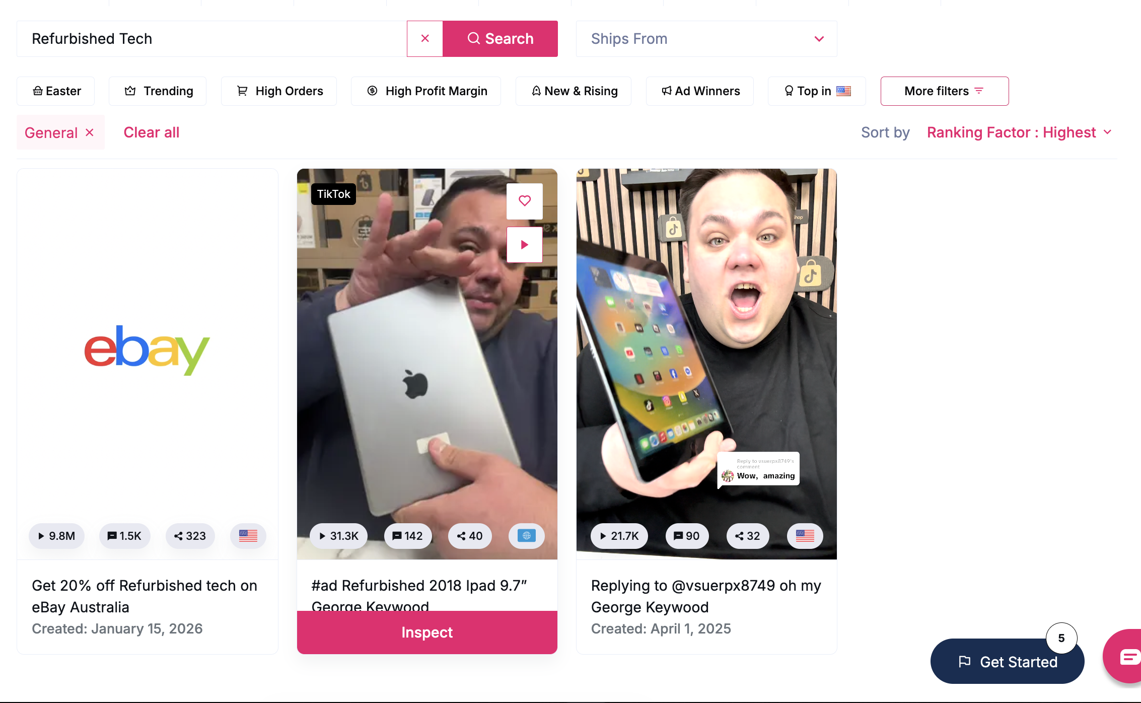 shopify niches - google trends