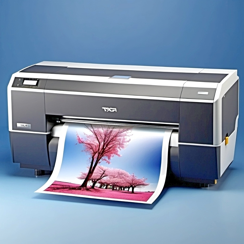 A photograph is being printed by a printer