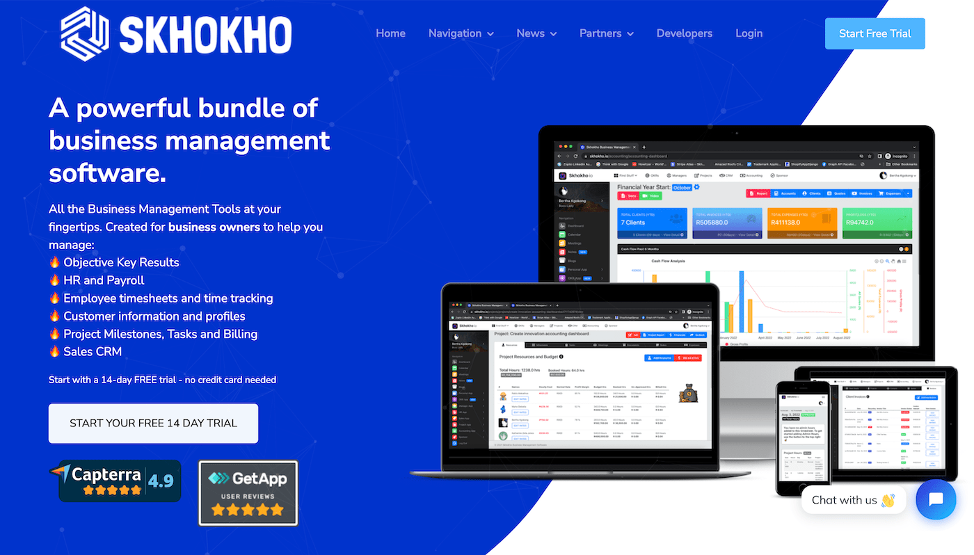 skhokho business management software