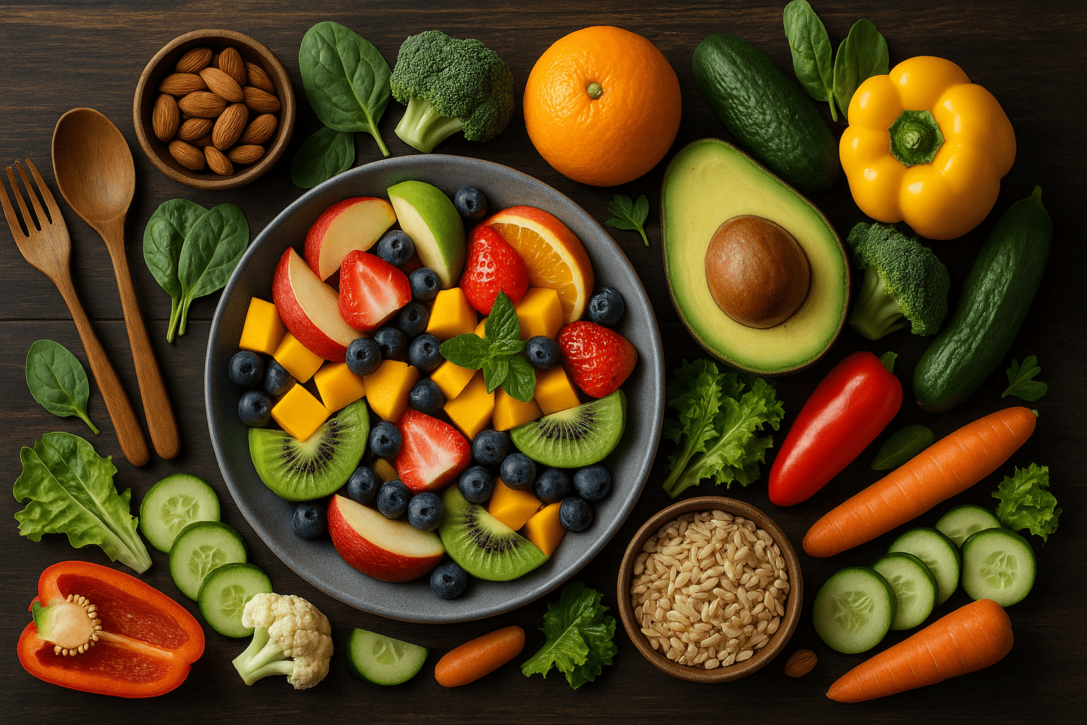 Creating a Healthy Diet Plan with Fruits and Vegetables