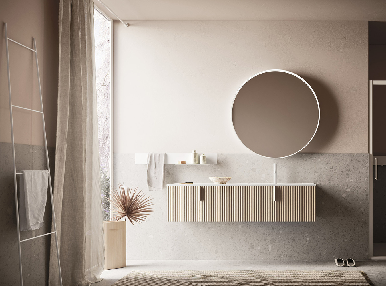 bathroom cabinetry remodel by linea studio