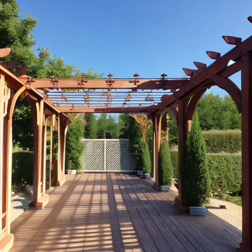 A pergola has the ability to allow more sun and also create more shade.