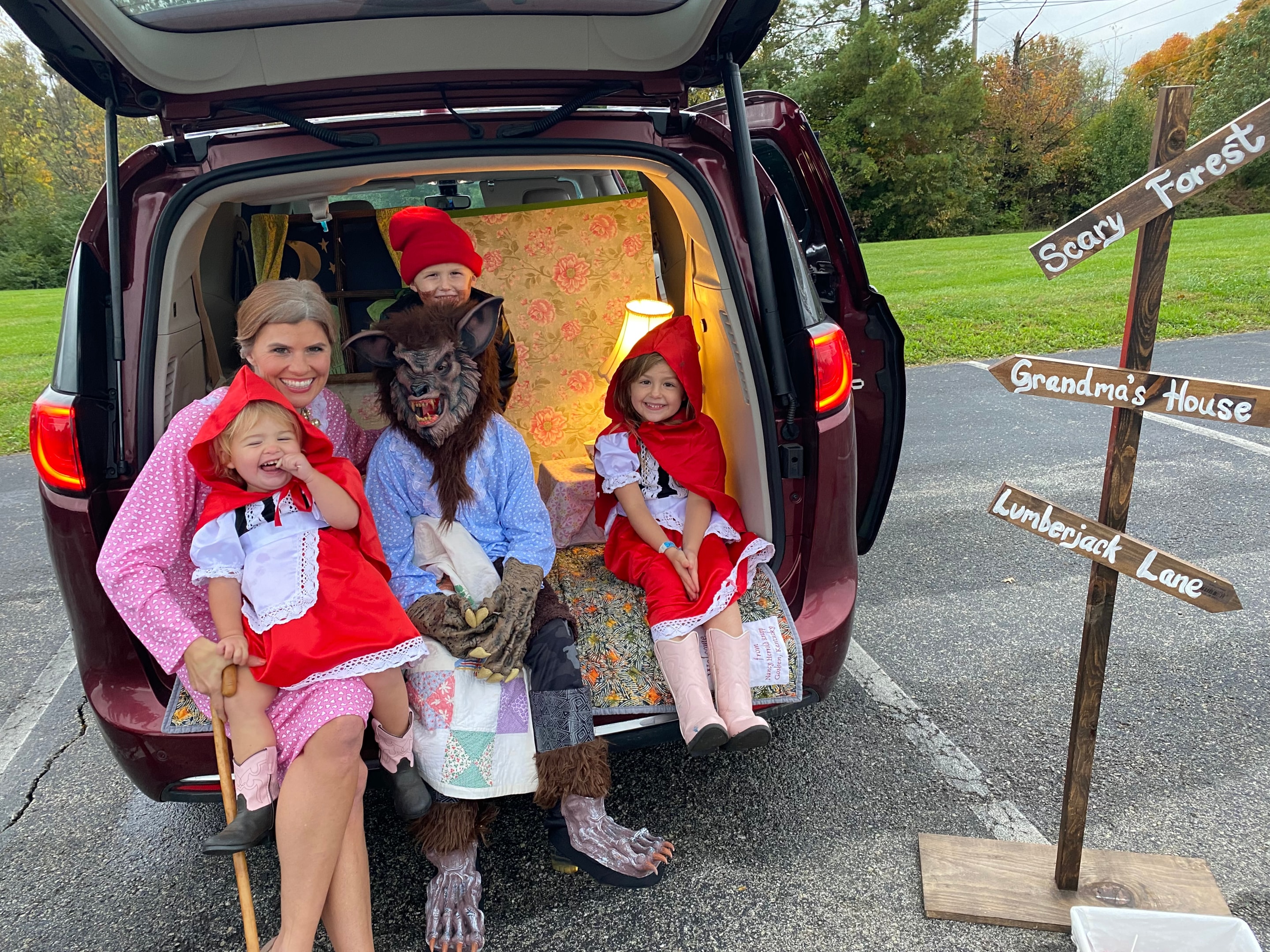 Little Red Riding Hood family halloween costumes