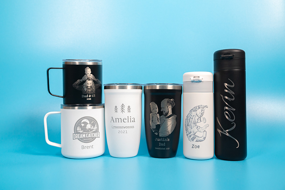 Create Personalized Travel Coffee Mug, Custom Drinkware