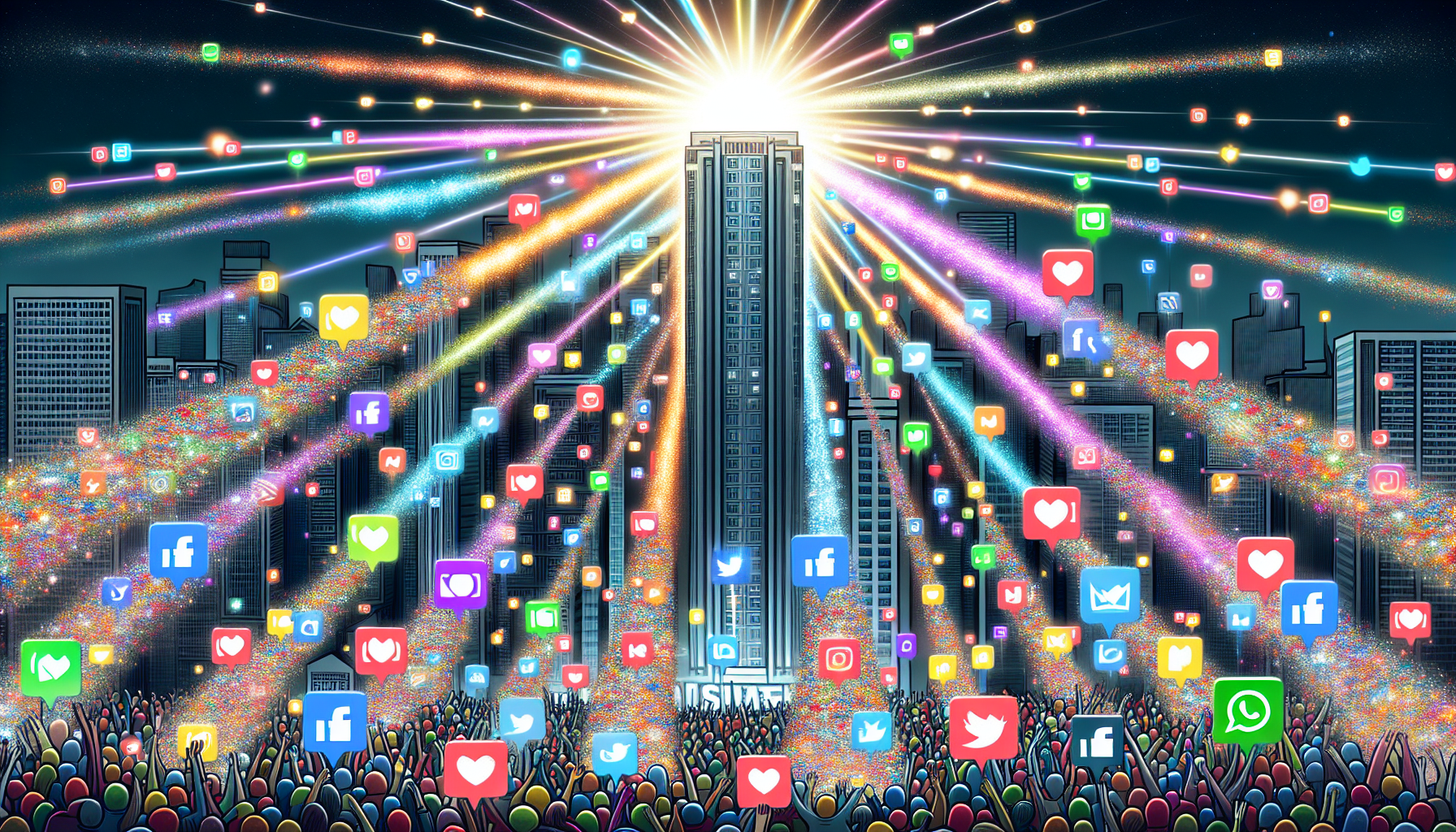Boosting website traffic through social media shares