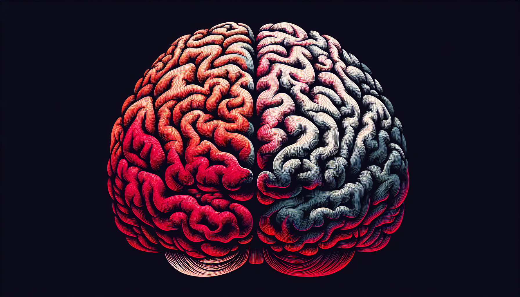 Illustration of a brain with highlighted areas indicating traumatic brain injury