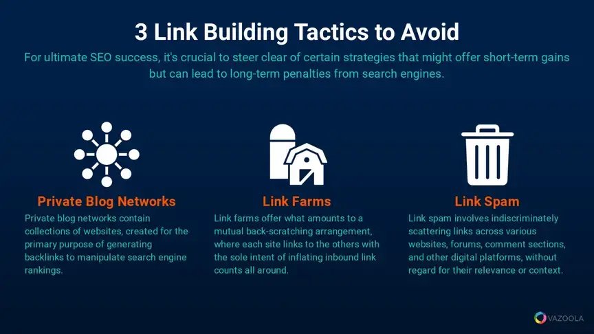 3 link building tactics to avoid